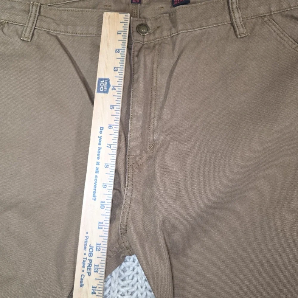 NWT Wolverine Hammerloop Carpenter Work Pants Men's 44x34 Beige Brown 100%cotton